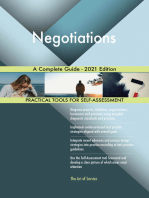 Negotiations A Complete Guide - 2021 Edition