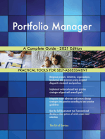 Portfolio Manager A Complete Guide - 2021 Edition