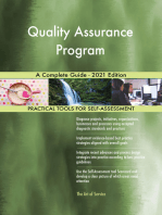 Quality Assurance Program A Complete Guide - 2021 Edition