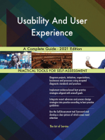 Usability And User Experience A Complete Guide - 2021 Edition