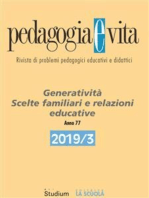 Pedagogia e Vita 2019/3: Generatività Scelte familiari e relazioni educative