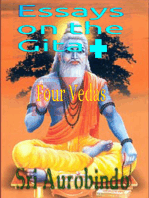 Essays On The Gita + Four Vedas