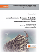 Immobilienmärkte deutscher Großstädte. Herausforderungen des sozialen Wohnungsbaus in Hamburg