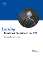 Lessing Yearbook / Jahrbuch XLVII, 2020