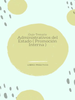 Guía-Temario Administrativos del Estado ( Promoción Interna )