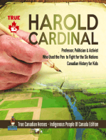 Harold Cardinal - Professor, Politician & Activist Who Used the Pen to Fight for the Six Nations | Canadian History for Kids | True Canadian Heroes - Indigenous People Of Canada Edition