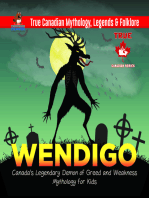 Wendigo - Canada's Legendary Demon of Greed and Weakness | Mythology for Kids | True Canadian Mythology, Legends & Folklore