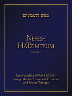 Nefesh HaTzimtzum, Volume 2: Understanding Nefesh HaChaim through the Key Concept of Tzimtzum and Related Writings