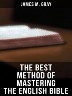 The Best Method of Mastering the English Bible