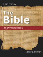 The Bible: An Introduction