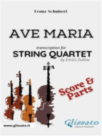 Ave Maria (Schubert) - String Quartet score & parts