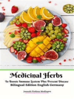 Medicinal Herbs To Boosts Immune System Plus Prevent Disease Bilingual Edition English Germany