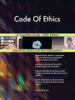 Code Of Ethics A Complete Guide - 2021 Edition
