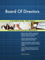 Board Of Directors A Complete Guide - 2021 Edition