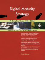 Digital Maturity Strategy A Complete Guide - 2021 Edition