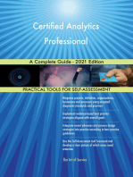 Certified Analytics Professional A Complete Guide - 2021 Edition