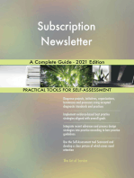Subscription Newsletter A Complete Guide - 2021 Edition