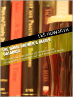 The Home Brewer’s Recipe Database, 3rd Edition