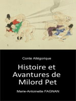 Histoire et Avantures de Milord Pet: Conte Allégorique