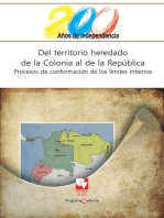 Del territorio heredado de la Colonia al de la República: procesos de conformación de los límites internos y externos de Colombia