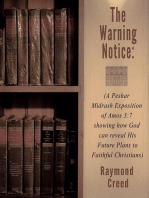 The Warning Notice: Midrash Bible Studies, #1