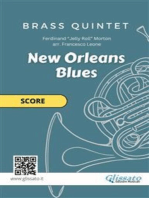 Brass Quintet (score) "New Orleans Blues"