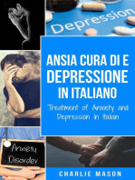 Cura di Ansia e Depressione In italiano/ Treatment of Anxiety and Depression In Italian
