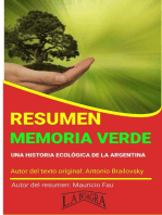 Resumen de Memoria Verde de Antonio Brailovsky: RESÚMENES UNIVERSITARIOS