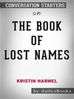 The Book of Lost Names by Kristin Harmel: Conversation Starters