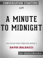A Minute to Midnight: An Atlee Pine Thriller, Book 2 by David Baldacci: Conversation Starters