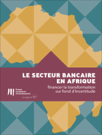 Le secteur bancaire en Afrique: financer la transformation sur fond d'incertitude