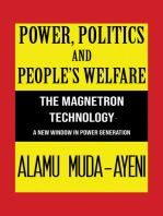 Power, Politics and People’s Welfare