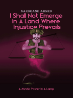 I Shall Not Emerge In A Land Where Injustice Prevails