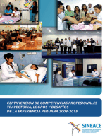 Certificación de competencias profesionales: Trayectoria, logros y desafíos de la experiencia peruana 2008-2015