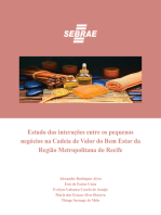 Estudo das interações entre os pequenos negócios na Cadeia de Valor do Bem Estar da Região Metropolitana do Recife