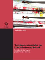 Técnicas estendidas do contrabaixo no Brasil: Revisão de literatura, performance e ensino