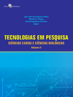 Tecnologias em Pesquisa: Ciências Exatas e Ciências Biológicas - Volume 2