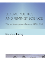 Sexual Politics and Feminist Science: Women Sexologists in Germany, 1900–1933