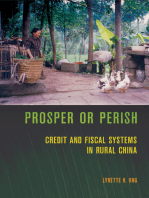 Prosper or Perish: Credit and Fiscal Systems in Rural China
