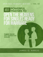451 Powerful Prayers to Open the Heavens for Singles Ready for Marriage: Spiritual Warfare Mentor, #2