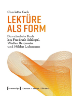 Lektüre als Form