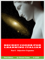 Secret Codes for Learning Italian, Part I - Adjective Cognates