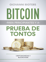 Bitcoin para principiantes y a prueba de tontos: Criptomonedas y Blockchain