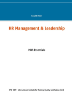 HR Management & Leadership: MBA Essentials