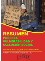 Resumen de Pobreza, Vulnerabilidad y Exclusión Social: RESÚMENES UNIVERSITARIOS