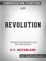 Revolution: Trump, Washington and “We the People” by KT McFarland: Conversation Starters