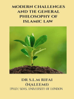 Modern Challenges and the General Philosophy of Islamic Law