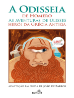 A Odisseia de Homero: As Aventuras de Ulisses, Herói da Grécia Antiga