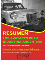Resumen de Los Avatares de la Industria Argentina de Jorge Schvarzer: RESÚMENES UNIVERSITARIOS