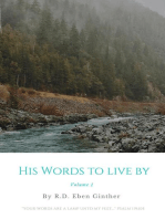 His Words To Live By: His Words To Live By, #1